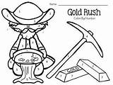 Gold Rush Coloring Page sketch template