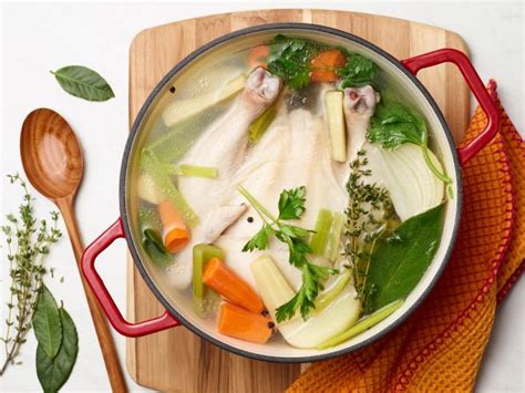 Chicken Broth Recipe | Food Network Kitchen | Food Network