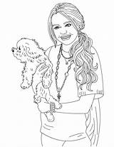 Printable Hannah Montana Coloring Pages – ColoringMecom sketch template