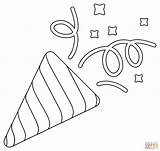 Confetti Coloring Pages sketch template