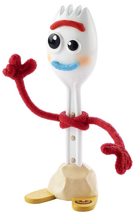 Buy Disney and Pixar's Toy Story 4 True Talkers Forky Figure, 7.2 in, Posable, Talking Character ...