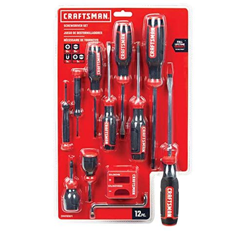 CRAFTSMAN Magnetic Screwdriver Set with Precision Screwdrivers, 12-Piece (CMHT65071) | Pricepulse