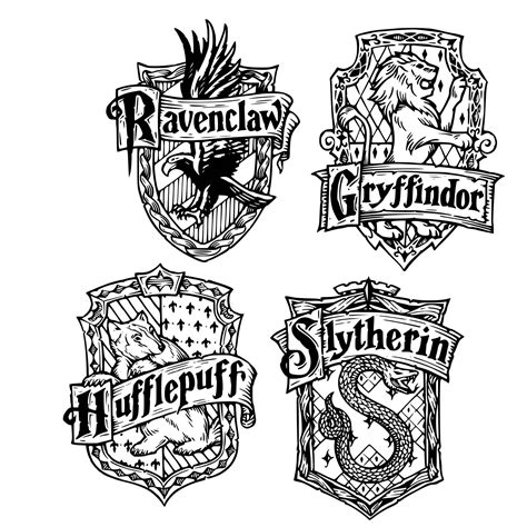 Free SVG Harry Potter Hogwarts Crest Svg 16321+ DXF Include