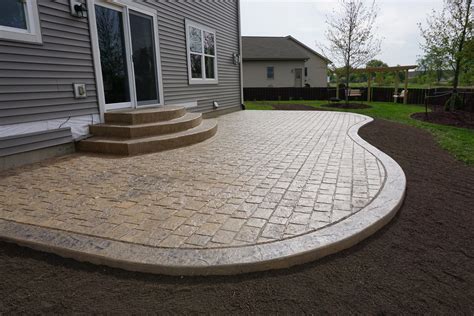 Mayan Cobblestone Stamped Concrete | Patio pavers design, Concrete ...