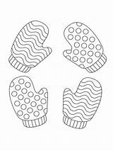 22  coloring page mittens GlennAbbigael sketch template