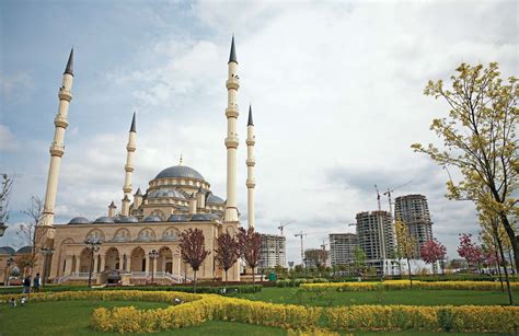 Travel Trip Journey : Akhmad Kadyrov Mosque, Grozny, Russia