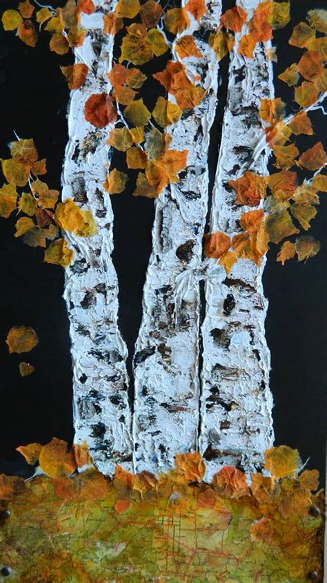 Contemporary Artists of Colorado: "Colorado Autumn Aspen", Original ...