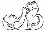 Baby Coloring Pages  Free Printable For Kids sketch template