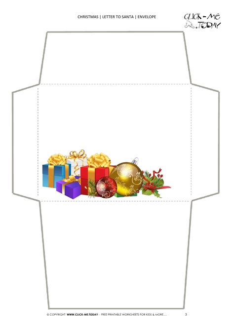 Printable Christmas Envelope Designs