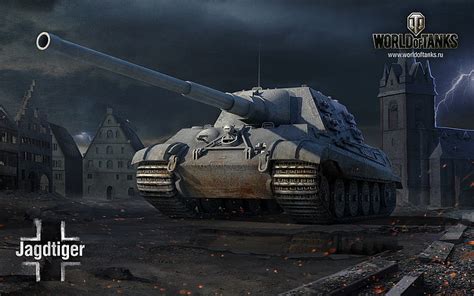 HD wallpaper: World of Tanks game application, JagdTiger, wargaming ...