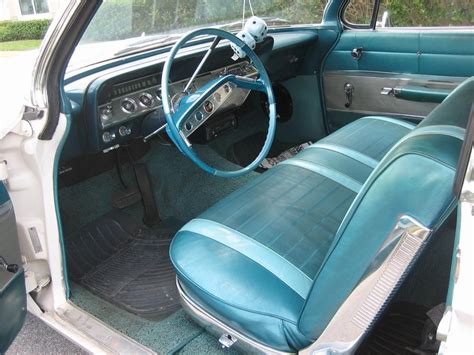 '61 Impala interior. | Camiones chevy, Tapicería, Chevy