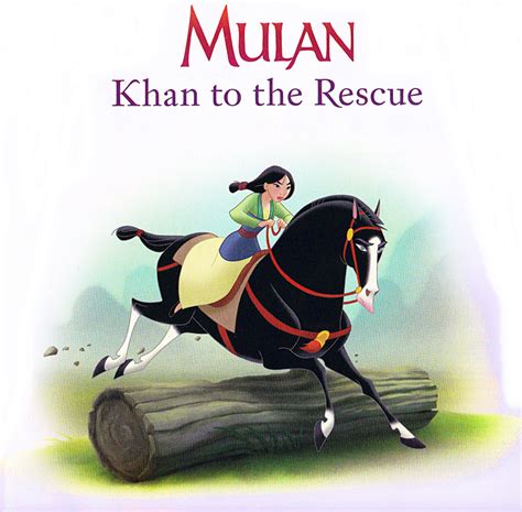 Walt Disney Book Scans – Mulan: Khan to the Rescue (English Version) - Walt Disney Characters ...