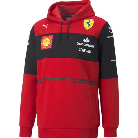 Buy Fuel For FansScuderia Ferrari F1 Men's 2022 Team Hooded Sweatshirt ...