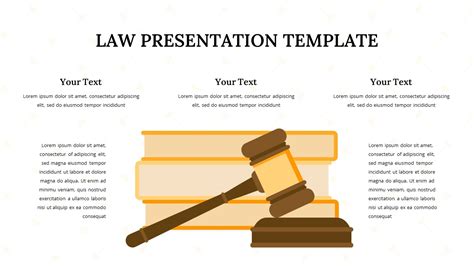 Free Law PPT Template & Google Slides