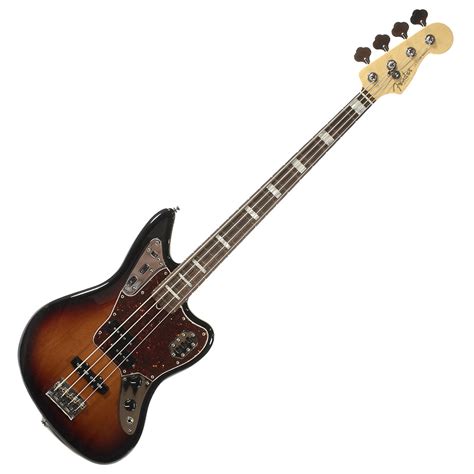 Fender American Standard Jaguar Bass, RW Fretboard, 3-Color Sunburst at Gear4music.com