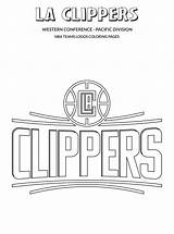 Los Angeles Clippers Coloring Pages Pdf  Coloringfoldercom sketch template