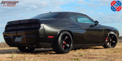 Dodge Challenger US Mags Standard-U500 Wheels Matte Black Center ...