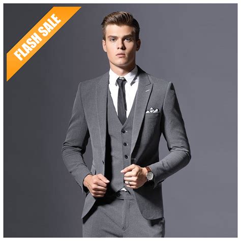 Mens Suit (Jacket + Pants + Vest) #clothesmens #menstylish #mensstyle # ...