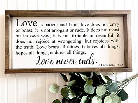 Best Love Never Fails Sign: A Positive And Uplifting Message