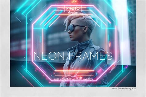 Neon Frames Effect Overlays - Design Cuts