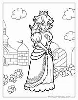 25 Princess Peach Coloring Pages Free PDF Printables sketch template