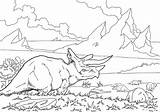 Triceratops Coloring Page  Free Printable Pages For Kids sketch template