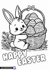 Bunnies coloring Pages  Free Printable sketch template