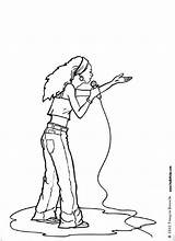 Pop Singer coloring Page Amazing Way For Kids To Discover Job More  sketch template