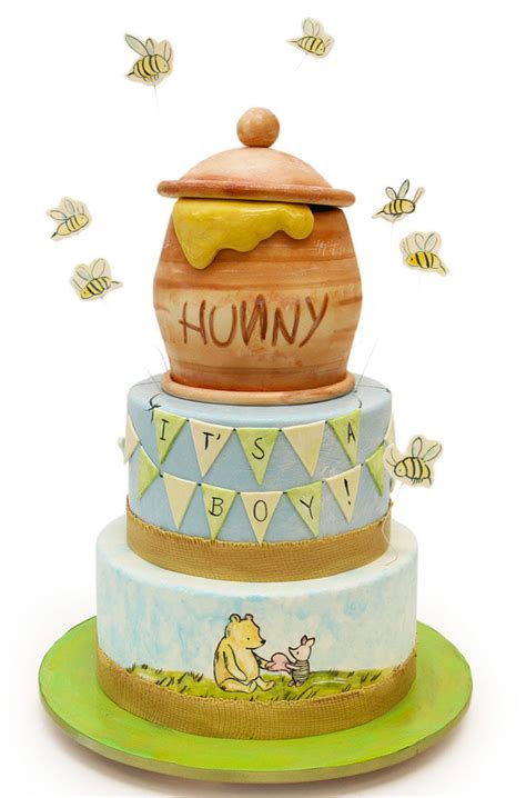 Winnie The Pooh Cake Toppers Baby Shower / Funny Butterfly: Free ...