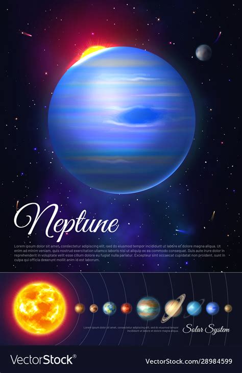 Solar System Planets Neptune