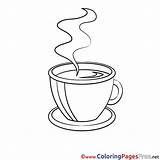 Printable Coffee Coloring Pages sketch template