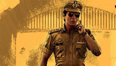 Jawan new poster: Shah Rukh Khan drops dashing image in his police officer avatar from the Atlee ...