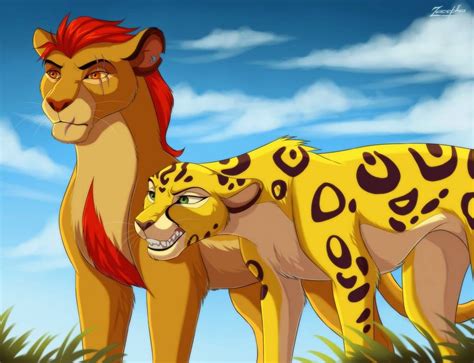 Kion and Fuli by Zacepka on DeviantArt | Lion king fan art, Disney fan ...