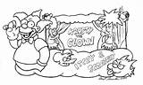 Simpsons Krusty The Clown Coloring Pages Sketch Page sketch template