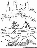 Canoe Coloring Page At GetColoringscom  Free Printable Colorings sketch template