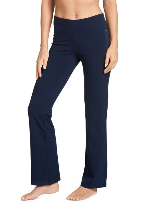 Jockey Women Cotton Stretch Slim Bootleg Pant - Walmart.com