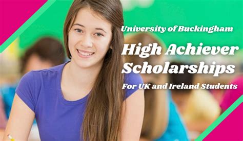 High Achiever Scholarships for UK and Ireland Students at University of ...