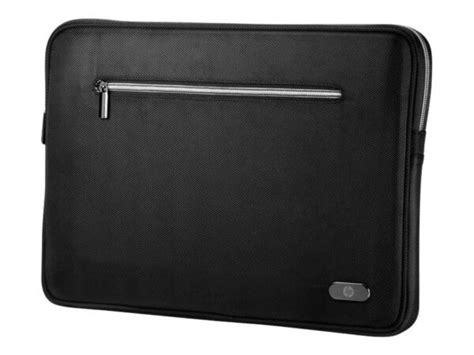 HP 15.6 Inch Standard Black Notebook Laptop Sleeve Silver ZIPPER Water ...