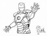 Iron Man Face Coloring Pages At GetColoringscom  Free Printable sketch template