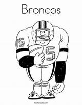Denver Broncos Coloring Pages Printable  Nation sketch template
