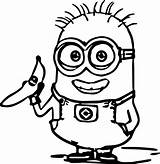 Minion Coloring Pages  Best For Kids sketch template
