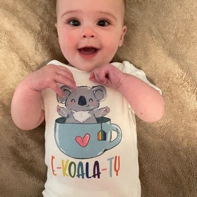 Equality Onesie E-koala-ty Onesie Koala Baby Bodysuit LGBTQ - Etsy