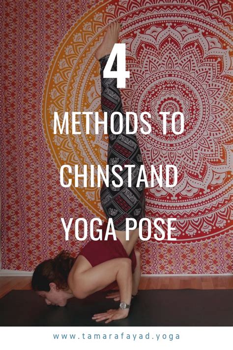 4 Methods to Chin Stand Yoga Pose | Yoga poses advanced, Yoga challenge poses, Yoga tutorial