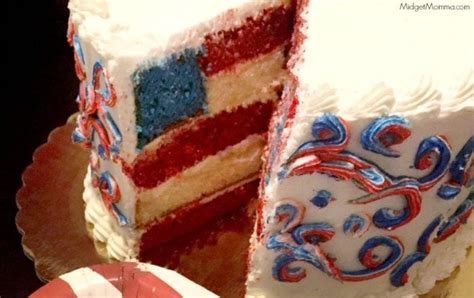 American Flag Layer cake • MidgetMomma