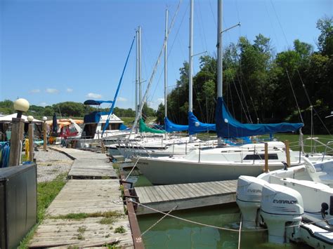 Harbour Lights Marina | Located along the north side of the Bayfield River