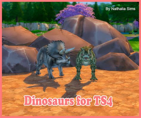 The Best: Dinosaurs by Nathaliasims | Sims 4, The sims