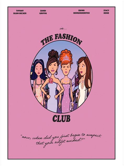 "the fashion club (daria)" Sticker for Sale by archerm93 | Redbubble