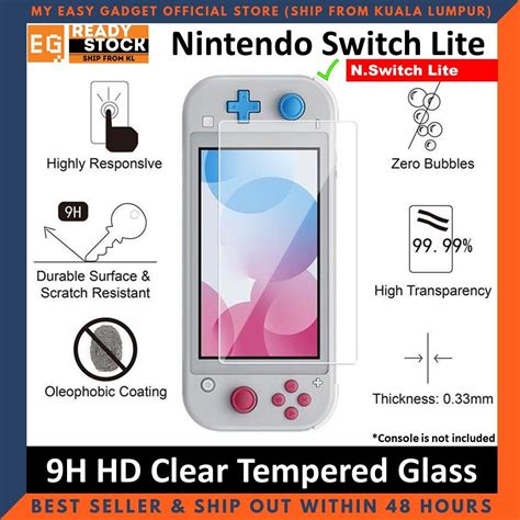 Nintendo Switch V2 / Switch OLED / Switch Lite 9H HD Clear High Screen ...