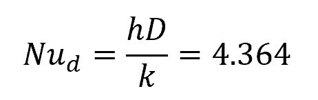 Nusselt Number for Laminar Pipe Flow: Heat Transfer in Low Velocity ...