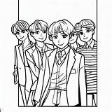 Boys In BTS coloring page  Download Print Or Color Online For Free sketch template